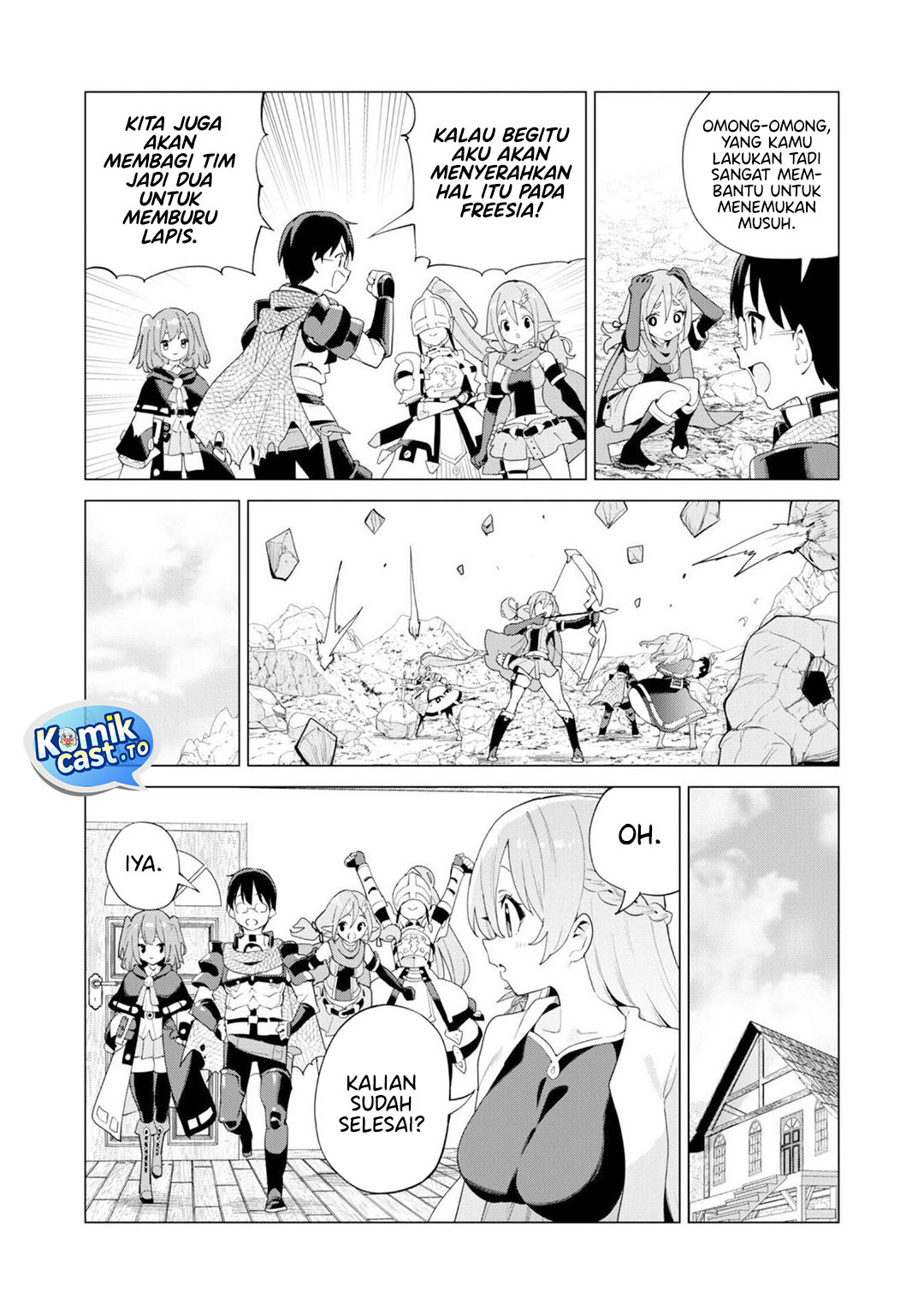 Gacha wo Mawashite Nakama wo Fuyasu Saikyou no Bishoujo Gundan wo Tsukuriagero Chapter 76 Gambar 16